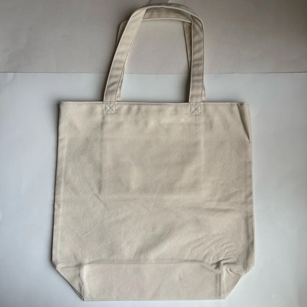 NWT Uniqlo Ginza Exclusive Koi Fish Canvas Tote Bag - Picture 3 of 5